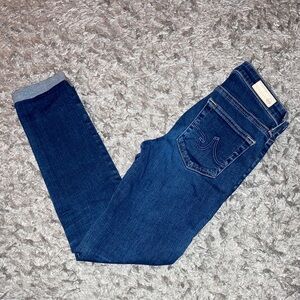 AG Jeans AG-ED Denim the prima roll-up sz 24 R